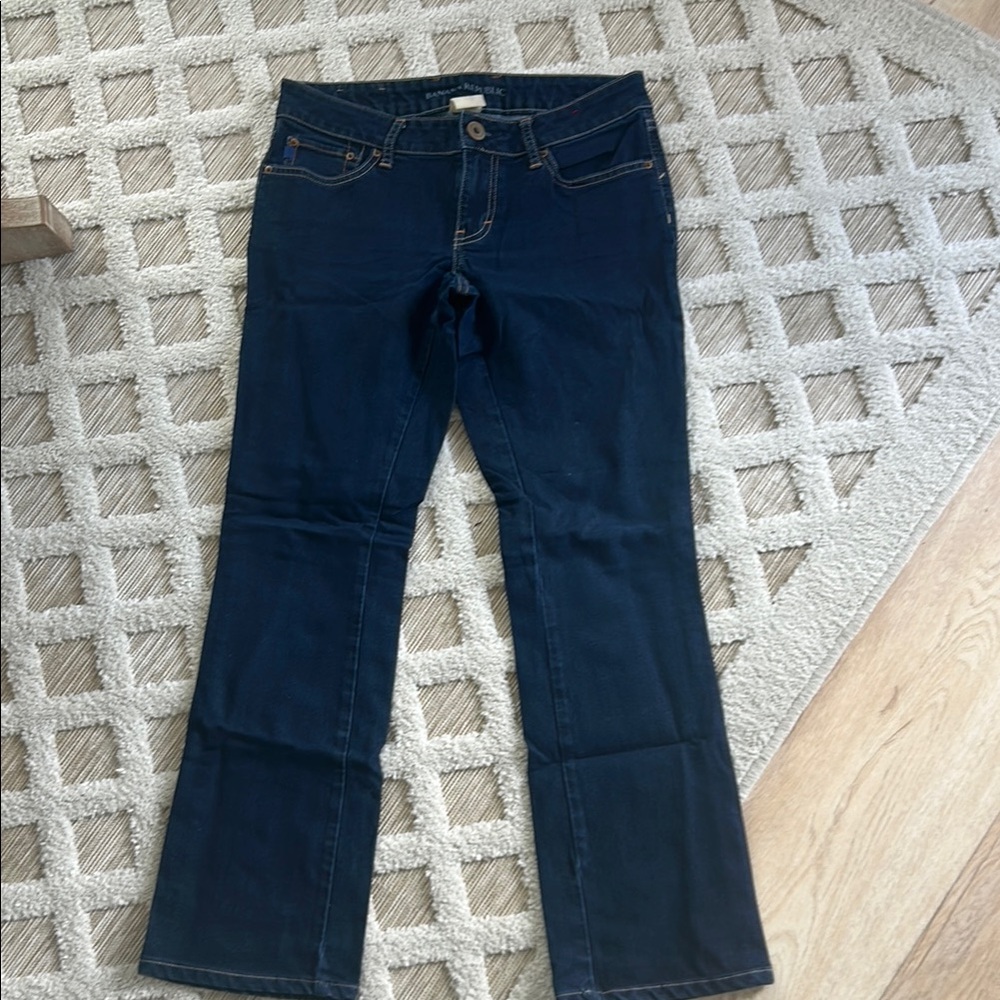 Banana Republic Dark Blue Flare Jeans
